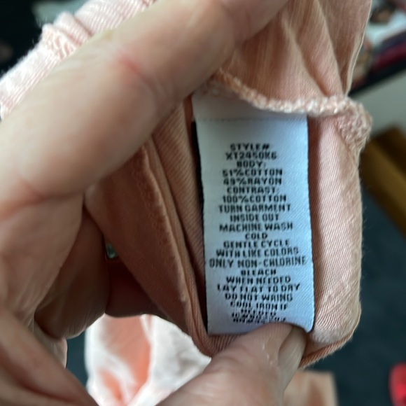 Sanctuary Zooey Off Shoulder Eyelet Tee - Picture 6 of 7